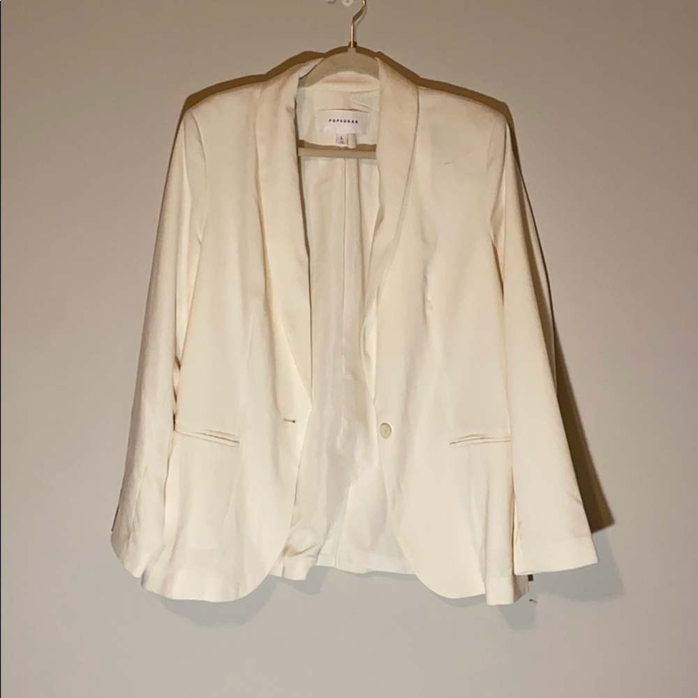 NWOT Popsugar white blazer